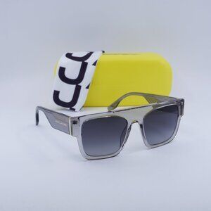 Marc Jacobs MARC 757/S 0KB7 9O Square Sunglasses - Transparent Dark Grey